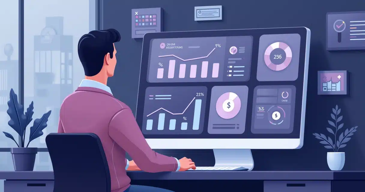 Dashboard showing partner activity metrics with low engagement indicators and graphs