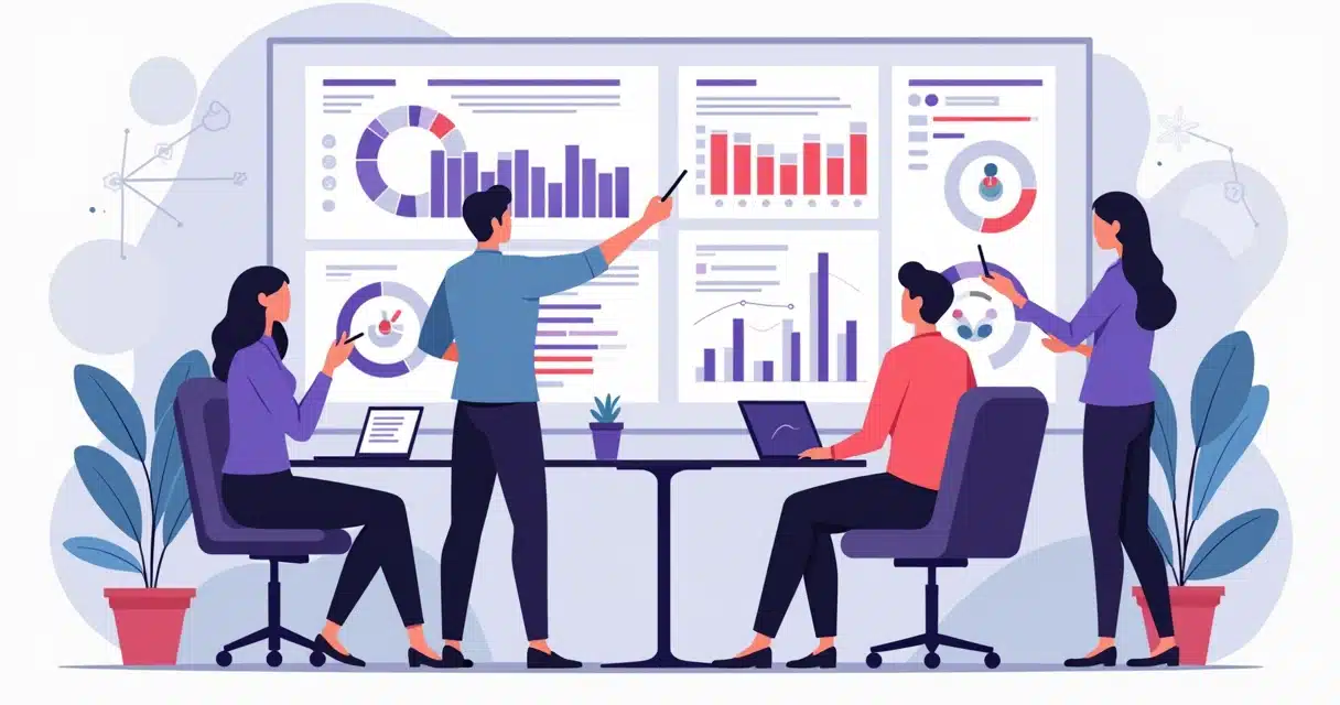Como alinhar equipes internas e parceiros usando dashboards