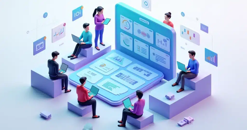 Como garantir adesão dos parceiros a plataforma PRM Painel 3D com parceiros usando uma nova plataforma PRM em vários dispositivos